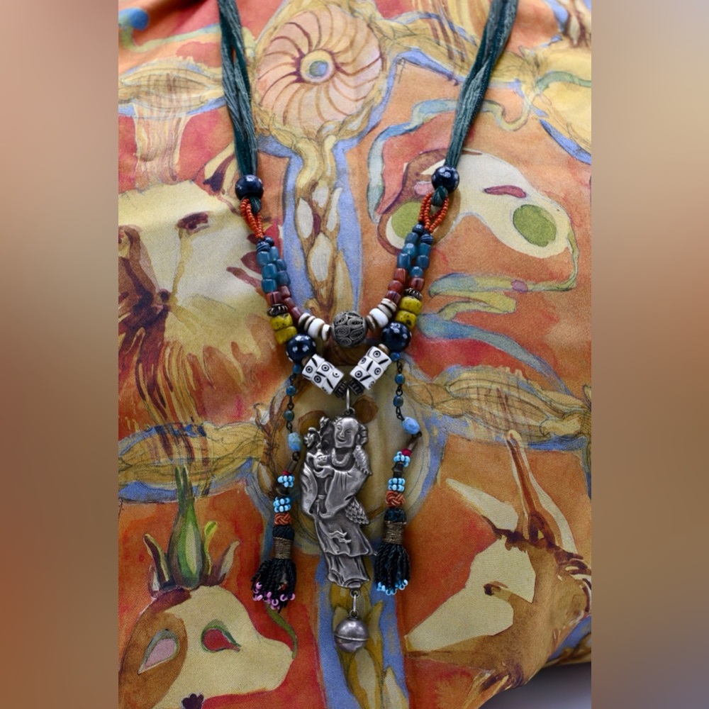 Heather Hass Buddha Necklace
